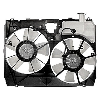 Pacific Best® - Dual Radiator and Condenser Fan Assembly