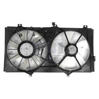 Pacific Best® - Dual Radiator and Condenser Fan Assembly
