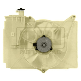 Pacific Best® - Dual Radiator and Condenser Fan Assembly