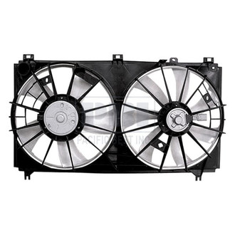 Pacific Best® - Dual Radiator and Condenser Fan Assembly