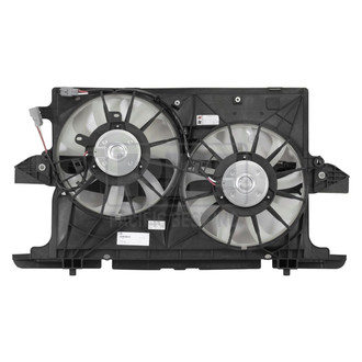 Pacific Best® - Upper Dual Radiator and Condenser Fan Assembly