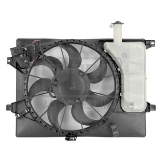Pacific Best® - Dual Radiator and Condenser Fan Assembly