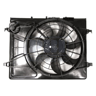 Pacific Best® - Dual Radiator and Condenser Fan Assembly