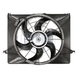 Pacific Best® - Dual Radiator and Condenser Fan Assembly
