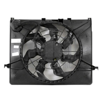 Pacific Best® - Dual Radiator and Condenser Fan Assembly