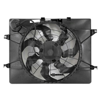 Pacific Best® - Dual Radiator and Condenser Fan Assembly