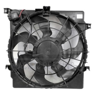 Pacific Best® - Dual Radiator and Condenser Fan Assembly