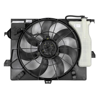 Pacific Best® - Dual Radiator and Condenser Fan Assembly