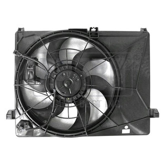 Pacific Best® - Dual Radiator and Condenser Fan Assembly