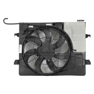 Pacific Best® - Dual Radiator and Condenser Fan Assembly