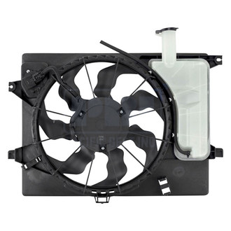 Pacific Best® - Dual Radiator and Condenser Fan Assembly