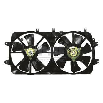 Pacific Best® - Dual Radiator and Condenser Fan Assembly