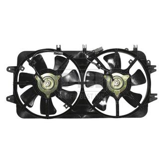 Pacific Best® - Dual Radiator and Condenser Fan Assembly