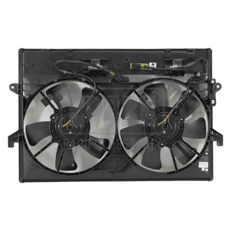 Pacific Best® - Dual Radiator and Condenser Fan Assembly