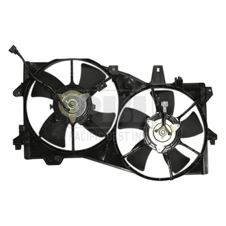 Pacific Best® - Dual Radiator and Condenser Fan Assembly