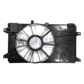 Pacific Best® - Dual Radiator and Condenser Fan Assembly