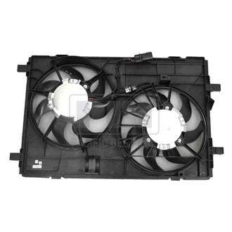 Pacific Best® - Dual Radiator and Condenser Fan Assembly