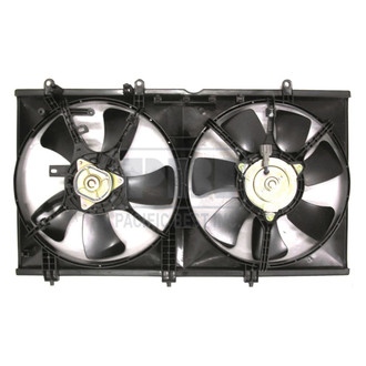 Pacific Best® - Dual Radiator and Condenser Fan Assembly