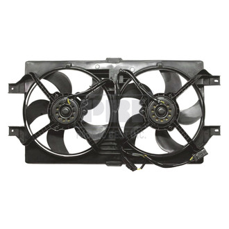 Pacific Best® - Dual Radiator and Condenser Fan Assembly