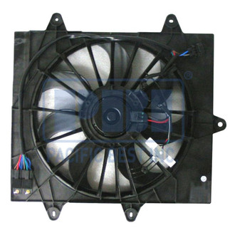 Pacific Best® - Dual Radiator and Condenser Fan Assembly