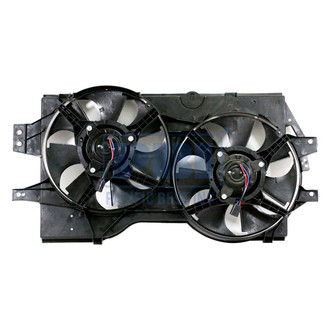 Pacific Best® - Dual Radiator and Condenser Fan Assembly