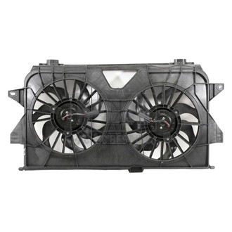 Pacific Best® - Dual Radiator and Condenser Fan Assembly