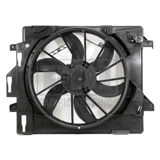 Pacific Best® - Dual Radiator and Condenser Fan Assembly