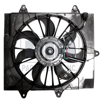 Pacific Best® - Dual Radiator and Condenser Fan Assembly