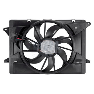 Pacific Best® - Dual Radiator and Condenser Fan Assembly