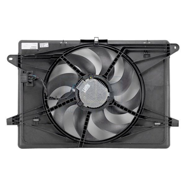 Pacific Best® - Dual Radiator and Condenser Fan Assembly