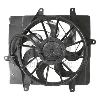 Pacific Best® - Dual Radiator and Condenser Fan Assembly