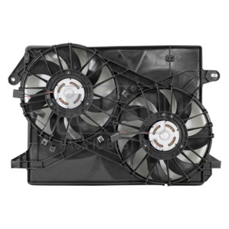 Pacific Best® - Dual Radiator and Condenser Fan Assembly