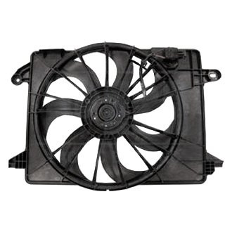 Pacific Best® - Dual Radiator and Condenser Fan Assembly