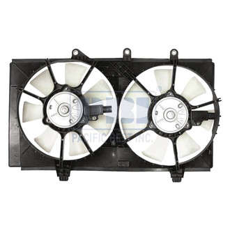 Pacific Best® - Dual Radiator and Condenser Fan Assembly