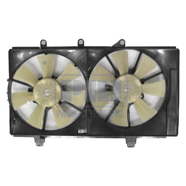 Pacific Best® - Dual Radiator and Condenser Fan Assembly