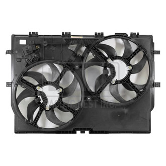 Pacific Best® - Dual Radiator and Condenser Fan Assembly