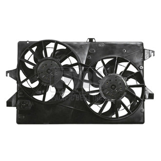 Pacific Best® - Dual Radiator and Condenser Fan Assembly
