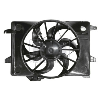 Pacific Best® - Dual Radiator and Condenser Fan Assembly