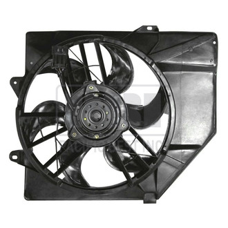 Pacific Best® - Dual Radiator and Condenser Fan Assembly