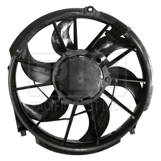 Pacific Best® - Driver Side Engine Cooling Fan Assembly