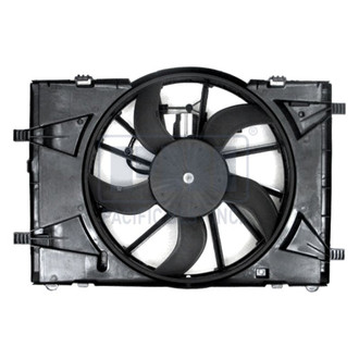 Pacific Best® - Dual Radiator and Condenser Fan Assembly