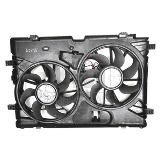 Pacific Best® - Dual Radiator and Condenser Fan Assembly