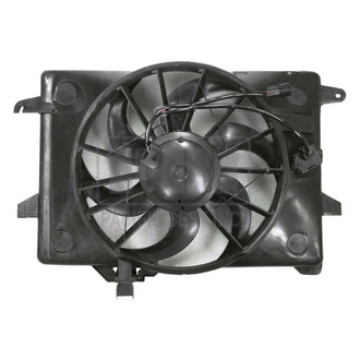 Pacific Best® - Dual Radiator and Condenser Fan Assembly