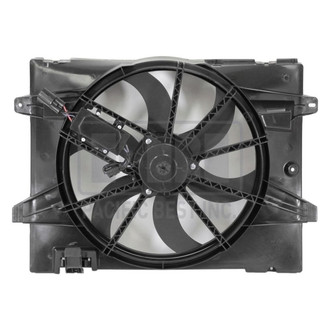 Pacific Best® - Dual Radiator and Condenser Fan Assembly