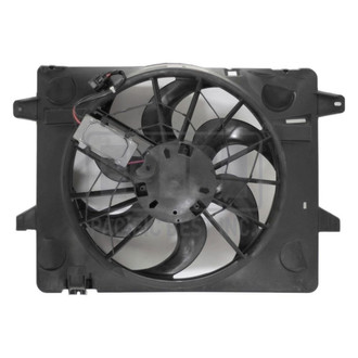 Pacific Best® - Dual Radiator and Condenser Fan Assembly