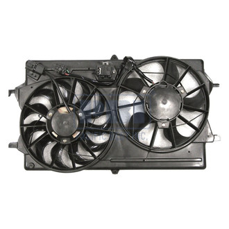 Pacific Best® - Dual Radiator and Condenser Fan Assembly