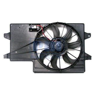 Pacific Best® - Dual Radiator and Condenser Fan Assembly