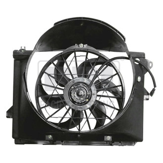 Pacific Best® - Dual Radiator and Condenser Fan Assembly