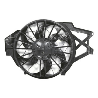 Pacific Best® - Dual Radiator and Condenser Fan Assembly