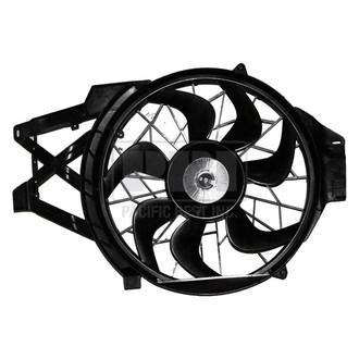 Pacific Best® - Dual Radiator and Condenser Fan Assembly